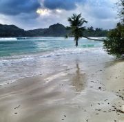 Bay Lazare, southern Mahe island Bay Lazare, southern Mahe island