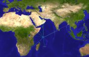 Direct international flight connections with Seychelles' Mahe airport as of September 2013. Direct international flight connections with Seychelles' Mahe airport as of September 2013.