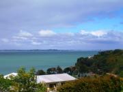 Looking over to Auckland from Surfdale Looking over to Auckland from Surfdale