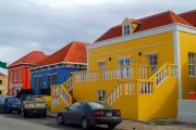 Willemstad. Coral houses. Willemstad. Coral houses.