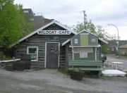 The charming Wildcat cafe