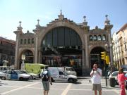Zaragoza market where you can buy Aragonese fruits covered with chocolate Zaragoza market where you can buy Aragonese fruits covered with chocolate