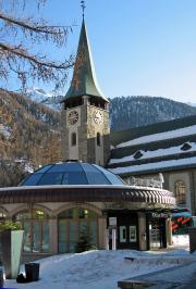 Alpine Museum and the Church