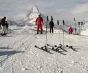 Gornergrat viewing platform and Matterhorn