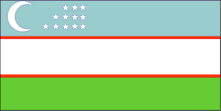 Flag of Uzbekistan