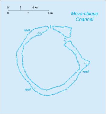 Map of Bassas da India