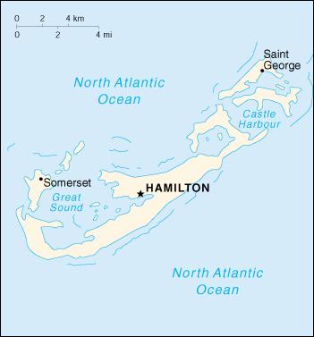 Map of Bermuda