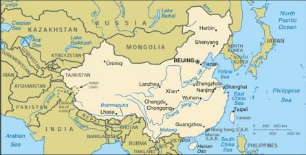 Map of China