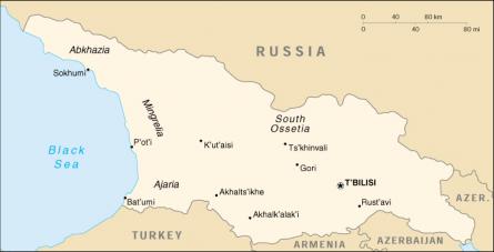 Map of Georgia