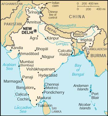 Map of India