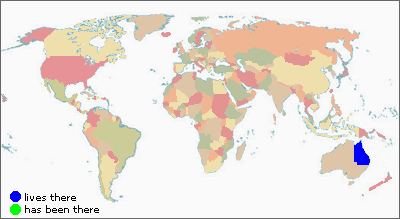 Travel map
