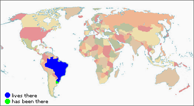 Travel map