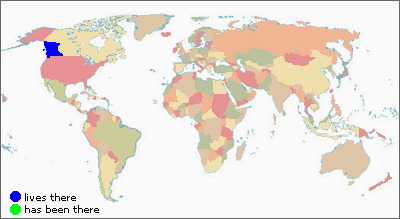 Travel map