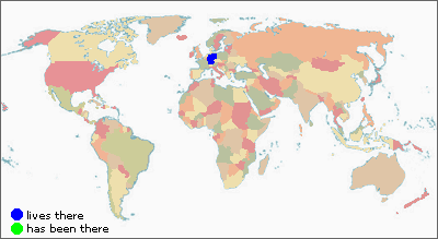 Travel map