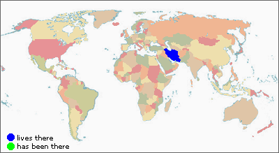 Travel map