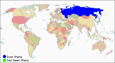 Travel map