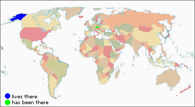 Travel map