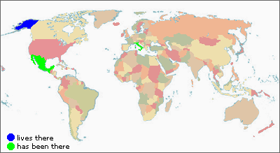 Travel map