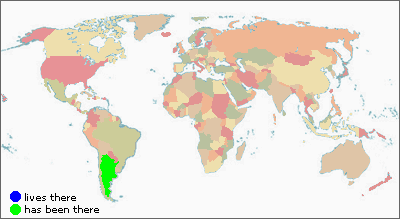 Travel map