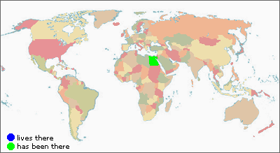 Travel map