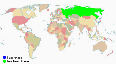 Travel map
