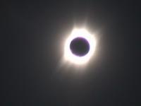 Solar eclipse on the equator