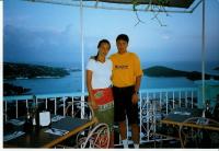 Dining in Carlotte Amalie