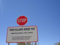 The Trans Kalahari Desert...