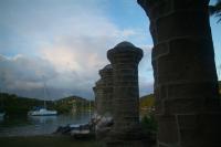 Antigua - what a change! Very British.