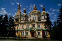 Almaty, former capital of Kazakhstan, nice and leafy but...