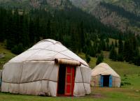 Kyrgyzstan's Issyk-Kul Lake - on bad weather