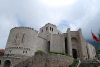 Kruja castle at the end