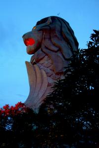Singapore - Merlion phenomenon