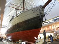 Kon-tiki and Fram on display...