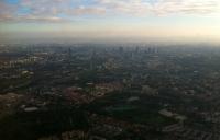 Above Warsaw (PL) - Flight LO281 to Heathrow.