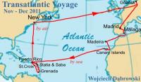 To the Caribbean!  By ship will be cheaper!