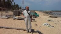 The only tourist in Point Pedro?