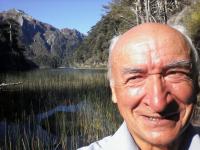 Great lakes and volcanos of Central Chile