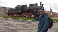 1200 km south - in the Russian train
