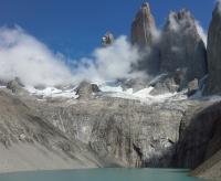 Hard hike to the base of Torres