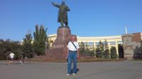 In the streets of Volgograd (former Stalingrad)