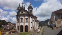 Steep streets of Ouro Preto