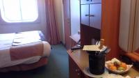 Boarding the ship in Singapore