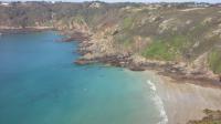 The cliffs of Guernsey