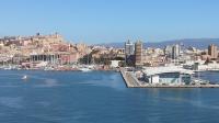 Strong sun in Cagliari