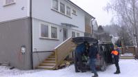 It is snowing in Norway!
