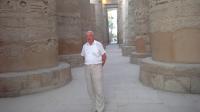 Enormous columns of Karnak
