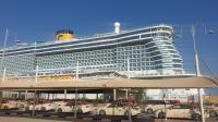 Embarking ship in Dubai