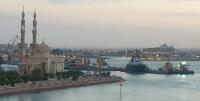 We reached Suez..