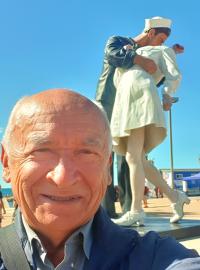 Civitavecchia - windy but sunny.